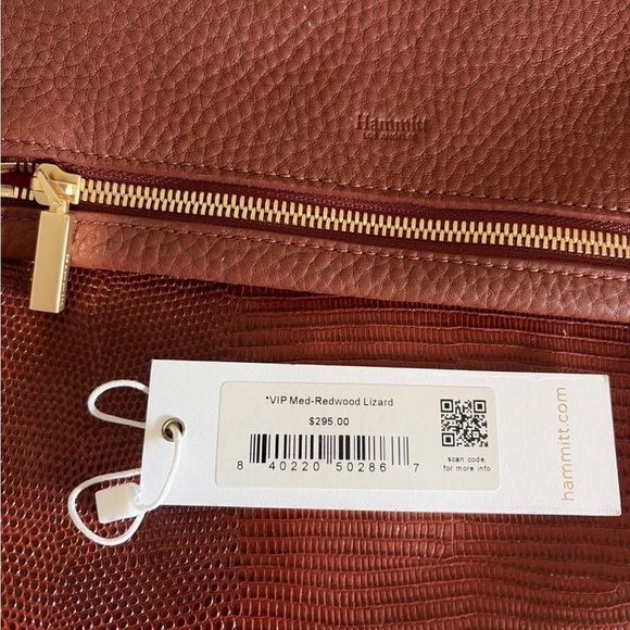 Hammitt Redwood Lizard Leather Crossbody - Picture 2 of 7